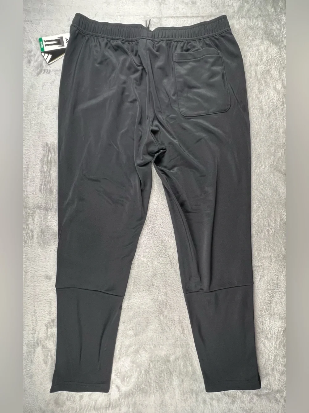 adidas Lightweight Tricot Track Pants Mens Size XL Black Tapered Leg KD3638 NWT